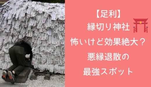 足利 縁切り神社：怖いけど効果絶大？悪縁退散の最強スポット