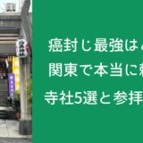 癌封じ最強はどこ？関東で本当に頼れる寺社5選と参拝の極意
